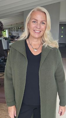 Hovedbilde LUZABELLE LONG CARDIGAN ( 2256 ) - armygreen - ...
