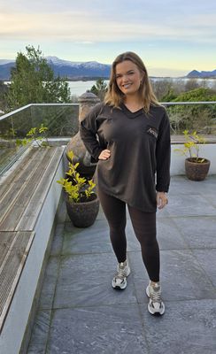 Hovedbilde AMORE LOUNGE TOP - chocolat