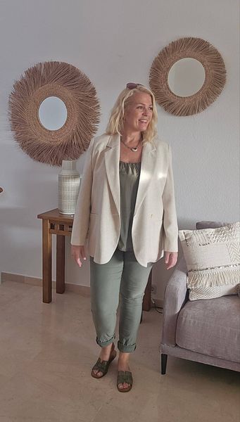 ALINE PANTS - army green 