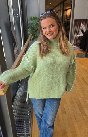Hovedbilde SNUGGLE STITCH KNIT - ( genser 6634 ) - light ...