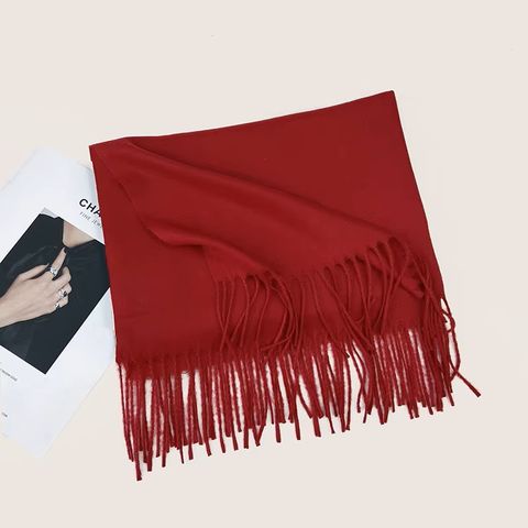 Hovedbilde SOFT DRAPE SCARF -  r&oslash;d