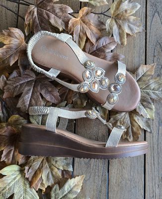 Hovedbilde NAXOS SANDAL ( SY1106) - gold 