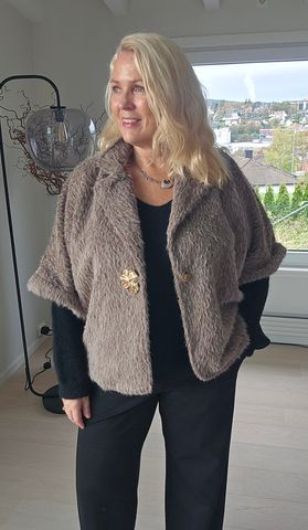 Hovedbilde TYRA JACKET ( ml25853 ) - taupe - levering ca.17 ...