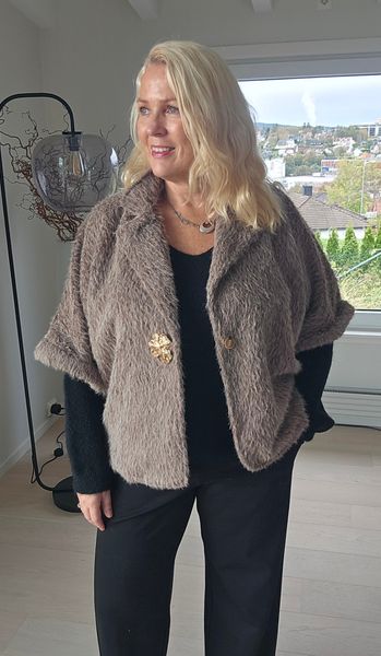 TYRA JACKET ( ml25853 ) - taupe - levering ca.17 okt