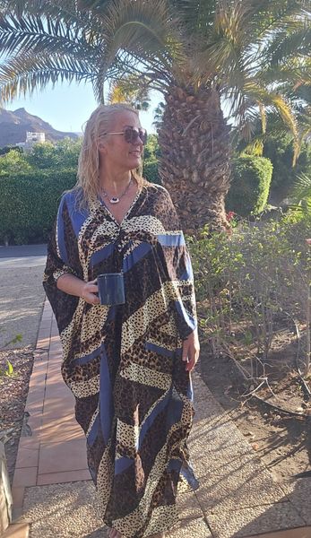 ADRA KAFTAN – SAFARI BLUE