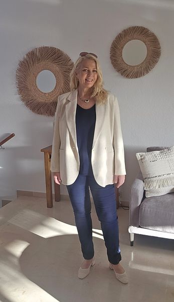 Bianca Blazer - offwhite 