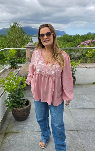 ROSEA BLOUSE - old rose