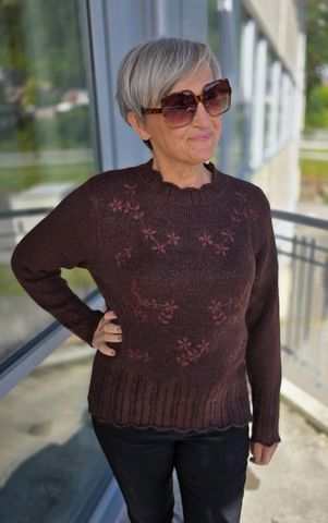 Hovedbilde ELARA KNIT  (3010-2022) - Coffee -