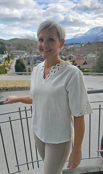 OIA BLOUSE ( br10) - white 