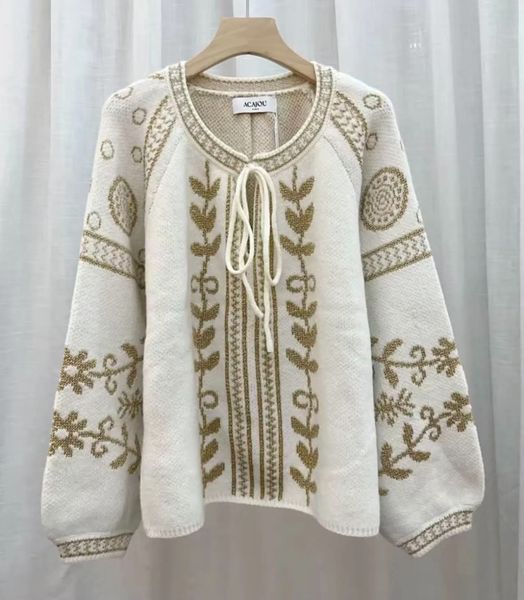 TILIA  KNIT (RM6017) ONE SIZE - White  - ca 25. august levering