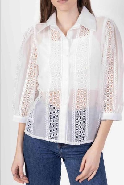 Daisy Blouse (9617-3405) - White - ca.25 august levering