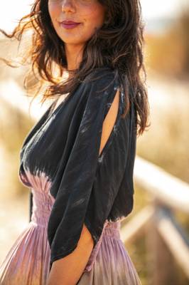 Hovedbilde TARIFA SOUL- Dress April - black- 1 stki igjen