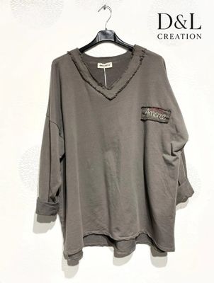 Hovedbilde AMORE LOUNGE TOP - taupe