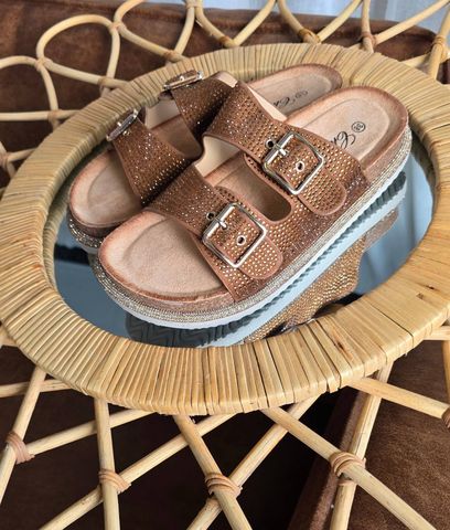 Hovedbilde ELVAYA SANDAL - ( H9-01 ) - camel 