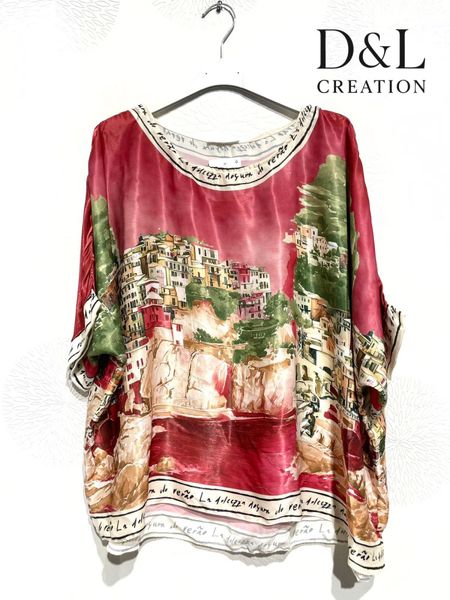 Marella Blouse ( jsd001) - burgundy