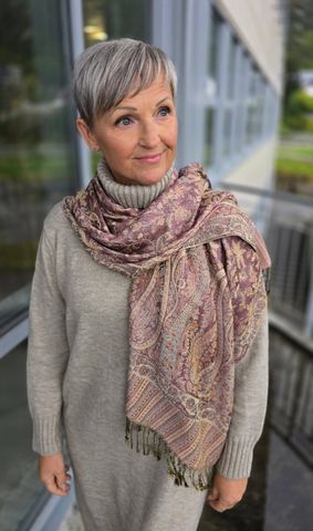 Hovedbilde Nayara Scarf (U01-A) - Dusty Rose