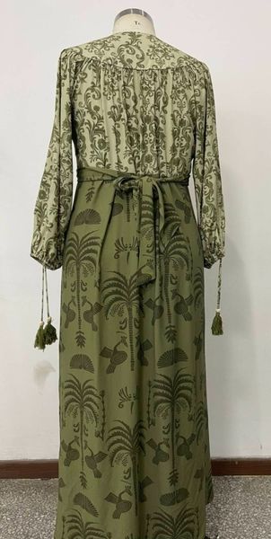 GABRIELLA DRESS –  dusty olive - ca. 10 september levering