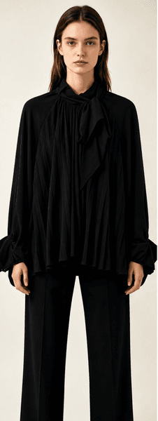 Florine Blouse (6810) Black - ca 25. august levering