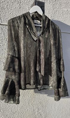 Hovedbilde Lumine volangbluse ( 7378 ) - gr&oslash;nn -