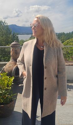 Hovedbilde SCARLET WOOL COAT - black - ca.15 sept