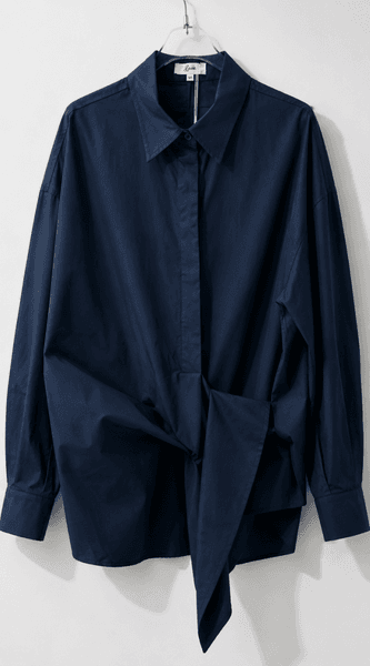 Velisse Shirt (6809) Blue Marine - ca 25. august levering