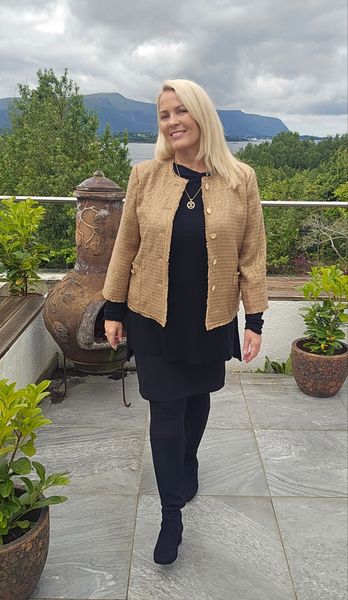 CHLO&Eacute; JACKET - camel / gold -  levering ca. 15 sept