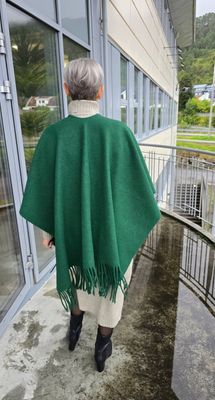 Hovedbilde Talisa Fringe Scarf (P08-B) - Emerald Green
