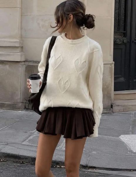 ARIELLE WOOL KNIT (1194) - Ecru - ca. 25 august levering