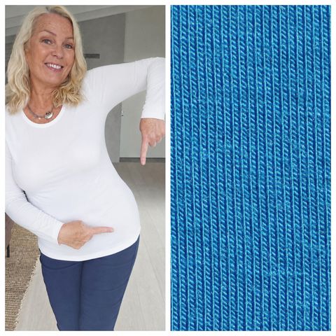 Hovedbilde Secret Long Sleeve – Round Neck - turquoise ...