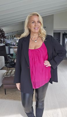 Hovedbilde Top silkemix Mdc ( 61321 ) - CERISE 