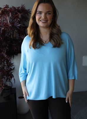 Hovedbilde Serina Knit – Blue (ny3532)