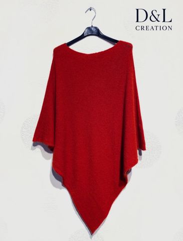 Hovedbilde MAELLE PONCHO (hj13715) -red