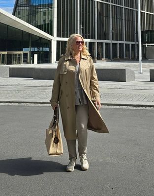 Hovedbilde AUDREY TRENCH COAT (LANG) - beige 