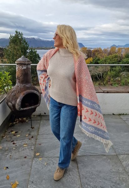 OUI - MINA JUMPER (89932) - Beige Melange-kun  46