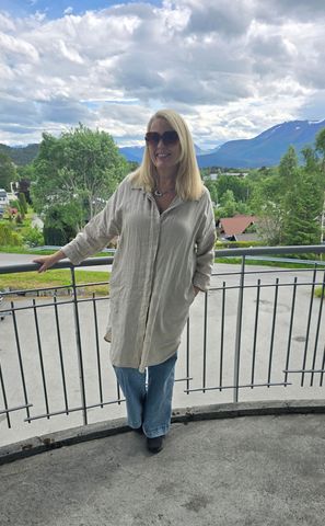 Hovedbilde FALIANA OVERSIZE SHIRT - NATURE 