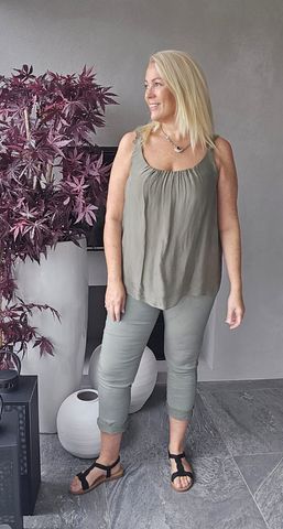 Hovedbilde Top silkemix Mdc ( 61321 ) - military