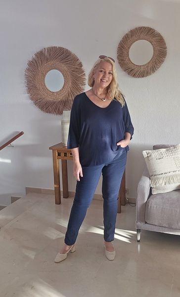 Serina Knit – Navy Blue (ny3532) 