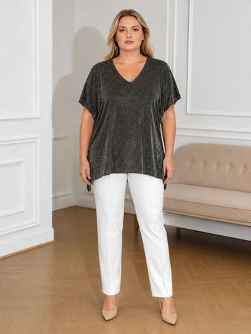Hovedbilde SOLENA LUREX TOP ( dp13030 ) - chocolate
