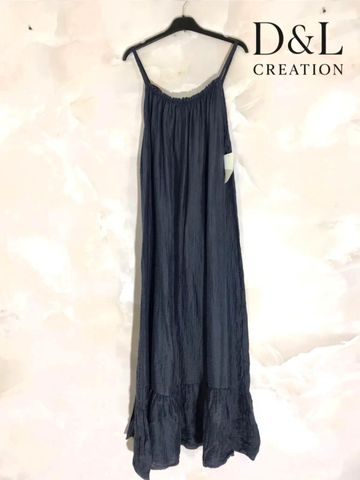 Hovedbilde SOL&Eacute;A STRAP DRESS ( xdj26157 ) - navy blue