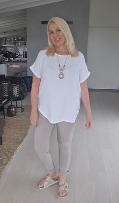 Hovedbilde AMALIA TOP ( 9868 ) - white