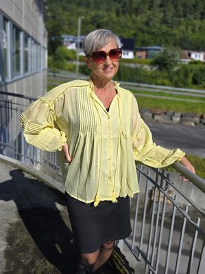 Hovedbilde  ROMA BLOUSE (G001) ONE SIZE - Yellow 
