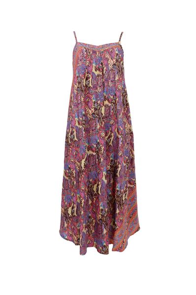 LUNA Vea strap dress BC ( 39143 )- royal berry