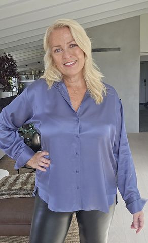 Hovedbilde Pauline Shirt In Wear - Wild Wind ( bl&aring; )