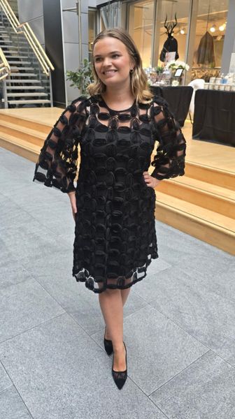 VIOLET short dress - black 