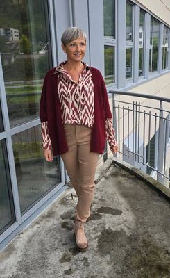 Hovedbilde ZELIA BLOUSE (880-1) - Bordeaux 