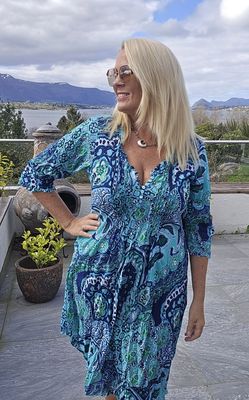 Hovedbilde ONE SEASON - MIDDY POPPY - Brazil Blue - kun s , 