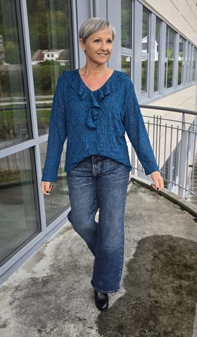 Hovedbilde ZOE GLITTER JEANS ( st1148-1) – Dark Blue