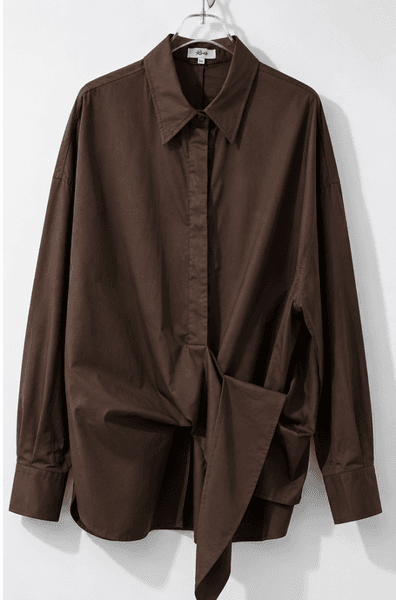 Velisse Shirt (6809) Choco - ca 25. august levering