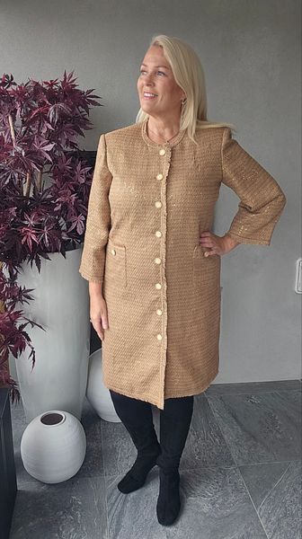 CHLO&Eacute; DRESS / JACKET - camel 