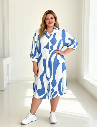 Hovedbilde Ayana Dress ( ( ns9671 ) - blue